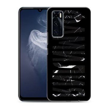 Силиконовый чехол на Vivo V20 SE с принтом ФАМИЛИЯ