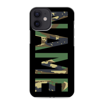 Силиконовый чехол на Iphone 12 Mini с принтом NAME