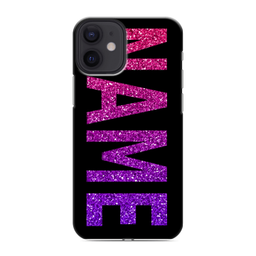 Силиконовый чехол на Iphone 12 Mini с принтом NAME