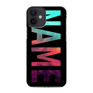 Силиконовый чехол на Iphone 12 Mini с принтом NAME