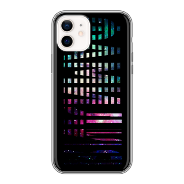 Силиконовый чехол на Iphone 12 с принтом ФАМИЛИЯ