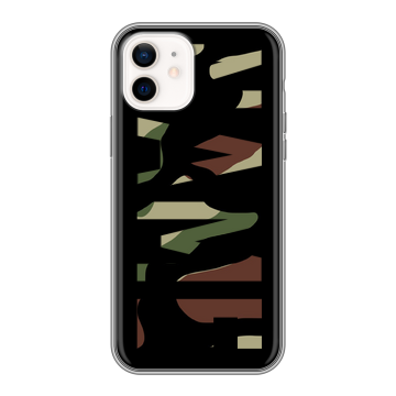 Силиконовый чехол на Iphone 12 с принтом NAME
