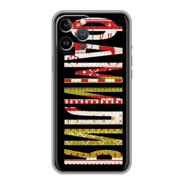 Силиконовый чехол на Iphone 12 Pro Max с принтом ФАМИЛИЯ