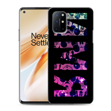 Силиконовый чехол на OnePlus 8T с принтом ИМЯ