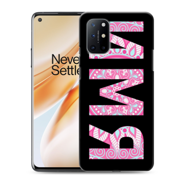 Силиконовый чехол на OnePlus 8T с принтом ИМЯ