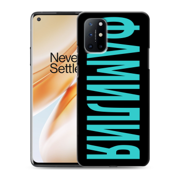 Силиконовый чехол на OnePlus 8T с принтом ФАМИЛИЯ