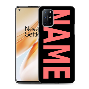 Силиконовый чехол на OnePlus 8T с принтом NAME