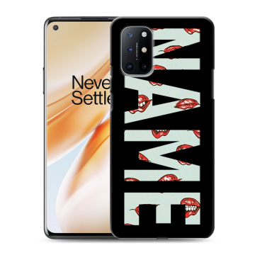 Силиконовый чехол на OnePlus 8T с принтом NAME