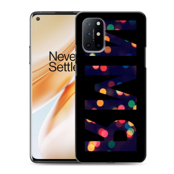 Силиконовый чехол на OnePlus 8T с принтом ИМЯ