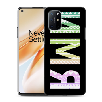 Силиконовый чехол на OnePlus 8T с принтом ИМЯ