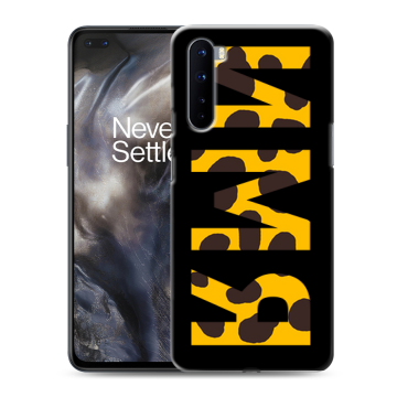 Силиконовый чехол на OnePlus Nord с принтом ИМЯ