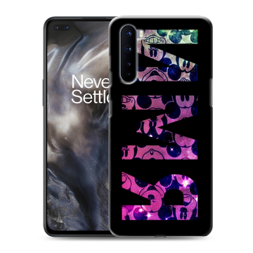 Силиконовый чехол на OnePlus Nord с принтом ИМЯ