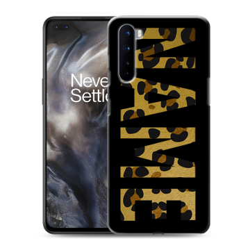 Силиконовый чехол на OnePlus Nord с принтом NAME