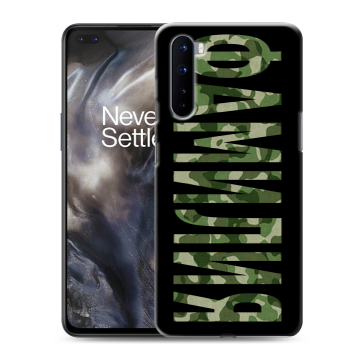 Силиконовый чехол на OnePlus Nord с принтом ФАМИЛИЯ