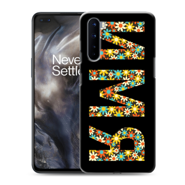 Силиконовый чехол на OnePlus Nord с принтом ИМЯ
