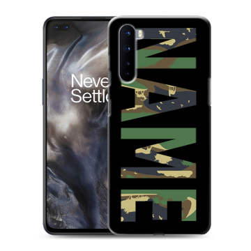 Силиконовый чехол на OnePlus Nord с принтом NAME