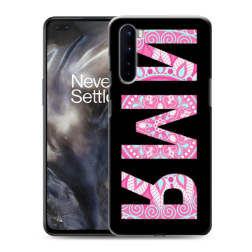 Силиконовый чехол на OnePlus Nord с принтом ИМЯ