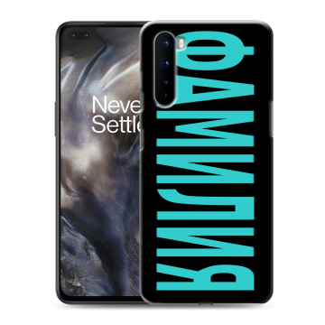 Силиконовый чехол на OnePlus Nord с принтом ФАМИЛИЯ