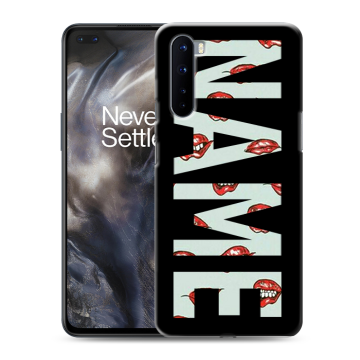 Силиконовый чехол на OnePlus Nord с принтом NAME
