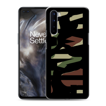 Силиконовый чехол на OnePlus Nord с принтом NAME