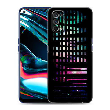 Силиконовый противоударный чехол на Realme 7 Pro с принтом ФАМИЛИЯ