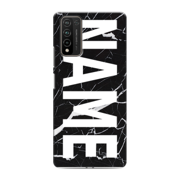 Силиконовый чехол на Huawei Honor 10X Lite с принтом NAME