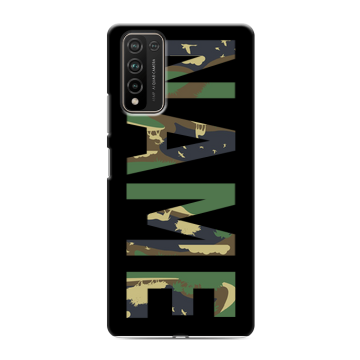 Силиконовый чехол на Huawei Honor 10X Lite с принтом NAME