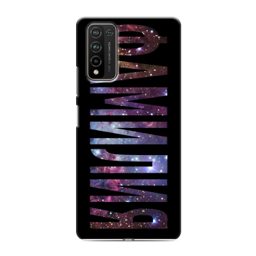 Силиконовый чехол на Huawei Honor 10X Lite с принтом ФАМИЛИЯ