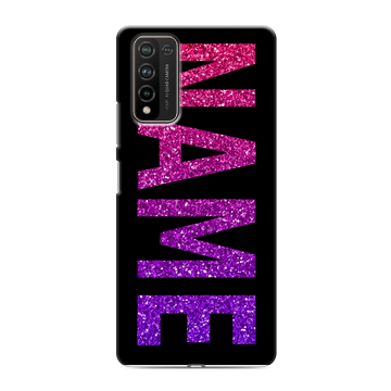 Силиконовый чехол на Huawei Honor 10X Lite с принтом NAME