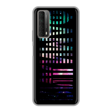 Силиконовый чехол на Huawei P Smart (2021) с принтом ФАМИЛИЯ