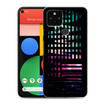 Силиконовый чехол на Google Pixel 5 с принтом ФАМИЛИЯ