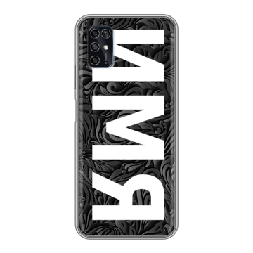 Силиконовый чехол на ZTE Blade V2020 Smart с принтом ИМЯ