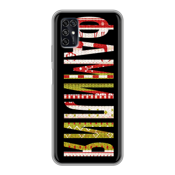 Силиконовый чехол на ZTE Blade V2020 Smart с принтом ФАМИЛИЯ