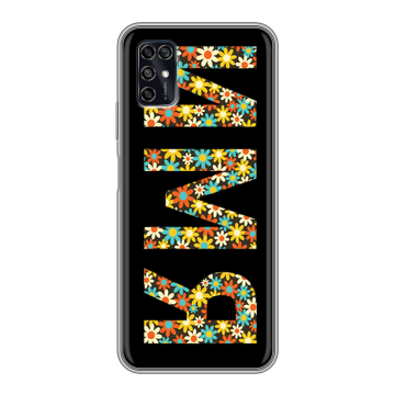 Силиконовый чехол на ZTE Blade V2020 Smart с принтом ИМЯ