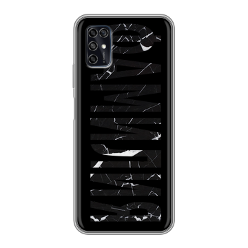 Силиконовый чехол на ZTE Blade V2020 Smart с принтом ФАМИЛИЯ