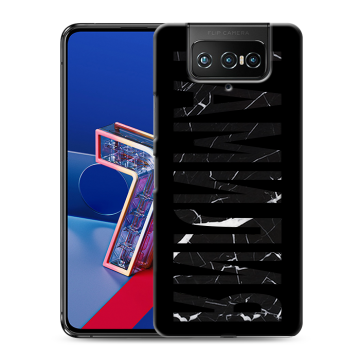 Силиконовый чехол на ASUS ZenFone 7 с принтом ФАМИЛИЯ