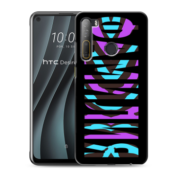 Силиконовый чехол на HTC Desire 20 Pro с принтом ФАМИЛИЯ