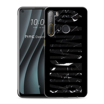 Силиконовый чехол на HTC Desire 20 Pro с принтом ФАМИЛИЯ