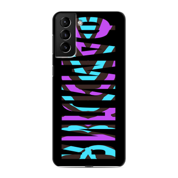 Силиконовый чехол на Samsung Galaxy S21 Plus с принтом ФАМИЛИЯ
