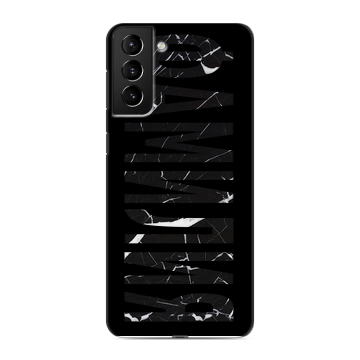 Силиконовый чехол на Samsung Galaxy S21 Plus с принтом ФАМИЛИЯ