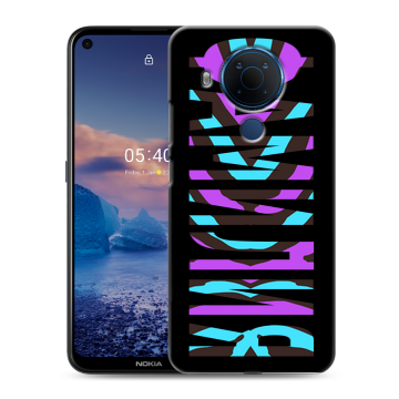 Силиконовый чехол на Nokia 5.4 с принтом ФАМИЛИЯ