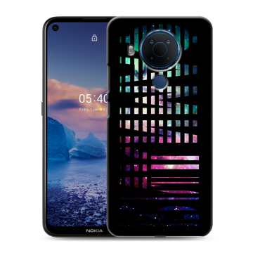Силиконовый чехол на Nokia 5.4 с принтом ФАМИЛИЯ