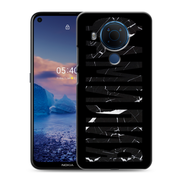 Силиконовый чехол на Nokia 5.4 с принтом ФАМИЛИЯ