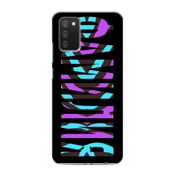 Силиконовый противоударный чехол на Samsung Galaxy A02s с принтом ФАМИЛИЯ