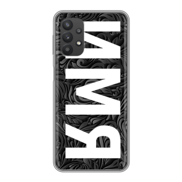 Силиконовый чехол на Samsung Galaxy A32 с принтом ИМЯ