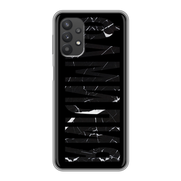 Силиконовый чехол на Samsung Galaxy A32 с принтом ФАМИЛИЯ