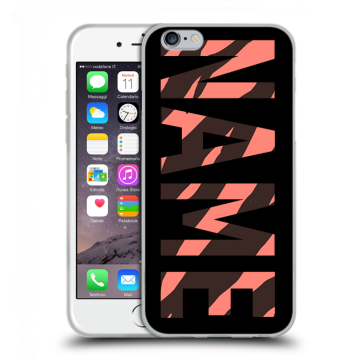 Силиконовый чехол на Iphone 6/6s с принтом NAME