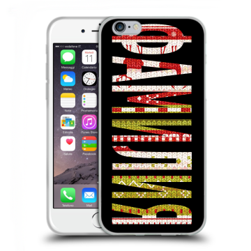 Силиконовый чехол на Iphone 6/6s с принтом ФАМИЛИЯ