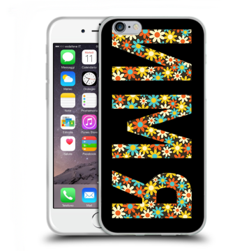 Силиконовый чехол на Iphone 6/6s с принтом ИМЯ