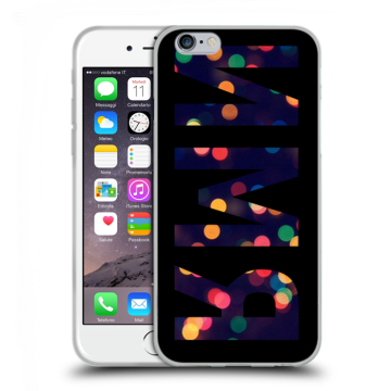 Силиконовый чехол на Iphone 6/6s с принтом ИМЯ